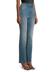 LA VIE REBECCA TAYLOR MODERN STRETCH SAVOIE WASH HIGH WAIST JEANS SIZE 27 $250 - Picture 1 of 10
