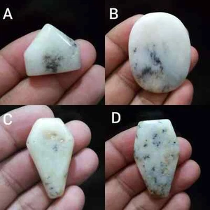 Unique Design Dendrite Opal Cabochon Mix Shape Loose Gemstone For Making Jewelry - Picture 1 of 13