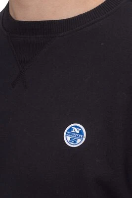 NORTH SAILS - Men's winter crewneck sweatshirt with logo - Image 1 of 4