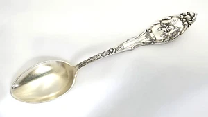 Boston MA Paul Revere Sterling Silver Souvenir Spoon Massachusetts VTG 4 1/8" - Picture 1 of 5