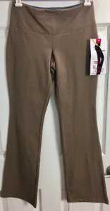 NWT Women With Control by Renee Greenstein XXSP Petite Beige Boot Cut Pants - Picture 1 of 8