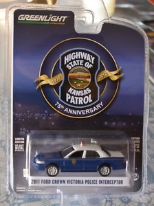 GREENLIGHT 2011 FORD CROWN VICTORIA POLICE INTERCEPTOR LIMITED NEW - Picture 1 of 6