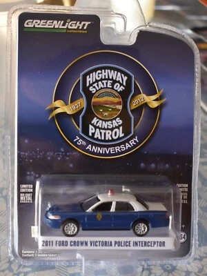 GREENLIGHT 2011 FORD CROWN VICTORIA POLICE INTERCEPTOR LIMITED NEW - Image 1 of 4