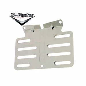 HARLEY LICENSE PLATE BRACKET Touring Models 09-UP STEEL CHROME Repl. 69380-09BHP - Bild 1 von 2