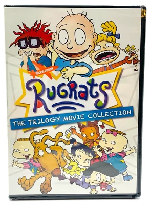 The Rugrats Trilogy Movie Collection 3-DVD Set 201 BRAND NEW SEALED Nickelodeon Foto 1 de 4