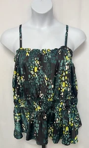 NWT. Torrid women's size 4X peplum tank top with adjustable straps. - Picture 1 of 7