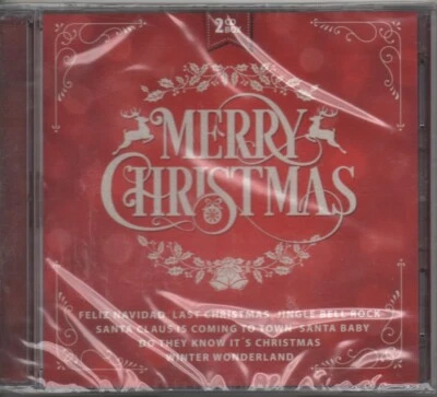 Merry Christmas 2 CD NEU Feliz Navidad Last Christmas Jingle Bell Rock Santa Cla - Bild 1 von 2