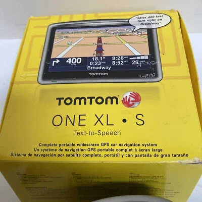 TomTom One  XL   S.   Text To Speech GPS Car Navigation System. - Image 1 of 2