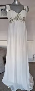 Wedding Dress New Size 8/10 REDUCED - Picture 1 of 10