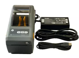 Zebra ZD410 ZD41022-D01E00EZ Bluetooth, USB, LAN Label Printer - Picture 1 of 6