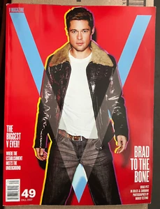 V Magazine Fall 2007 #49 Brad Pitt Lara Stone Stephanie Seymour - Imagen 1 de 1