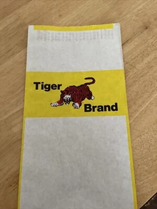 Tiger Brand Paper Bag Tiger PAW UNIROYAL, ESSO, Standard Oil - Picture 1 of 9