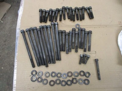 1979 Mercedes Benz 380SEL 380SL 380SLC Cylinder Head Bolt Lot Mixed Sizes - Image 1 of 4