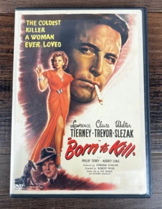 Born to Kill (DVD) Lawrence Tierney Claire Trevor Walter Slezak - Picture 1 of 3