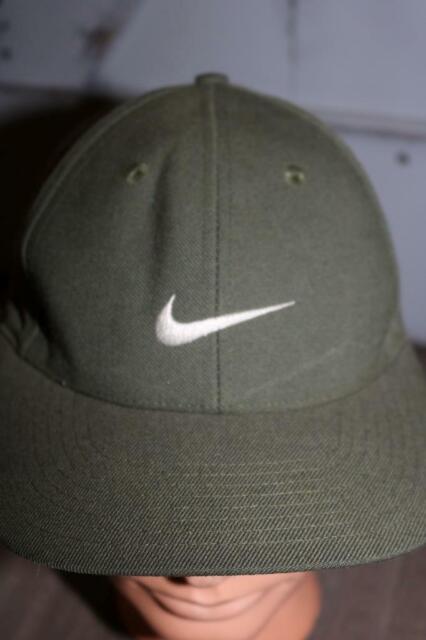 Vintage 90s Cotton Plain Navy Nike Swoosh Cap– Domno Vintage