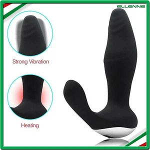 ✅VIBRATORE PROSTATA UOMO MASSAGGIO RISCALDATO PROSTATICO DILDO STIMOLATORE J061✅ - Foto 1 di 10