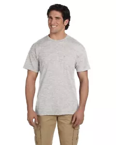 3 Pack Of Gildan G830 Adult 50/50 T-Shirt Pocket Short Sleeves DryBlend T Shirt - Picture 1 of 12