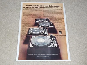 Anuncio de tocadiscos doble 1229q, 1228, 1226, 1225, 1975, artículo, ¡hermoso! - Imagen 1 de 1