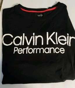 Calvin Klein Women’s Black Performance Quick Dry Long Sleeve T-Shirt Plus 2X EUC - Picture 1 of 4
