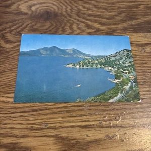 Oak Cove & Mt Konocti Clearlake Park Kalifornien Postkarte 1960er - Bild 1 von 2
