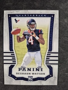 2017 Deshaun Watson Panini NFL ROOKIE Card #102 RC Cleveland Browns NFL Karte - Bild 1 von 2