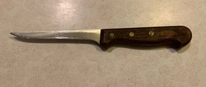 Vintage Wenger INTEDGE 9753 5" Ausbeinmesser super rostfrei Holzgriff Schweiz - Bild 1 von 6