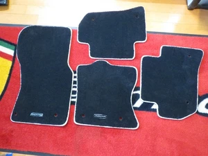 Jaguar FACTORY 2017-25 F-PACE BLACK CARPET FLOOR MAT SET WITH LIGHT GRAY EDGE - Bild 1 von 19