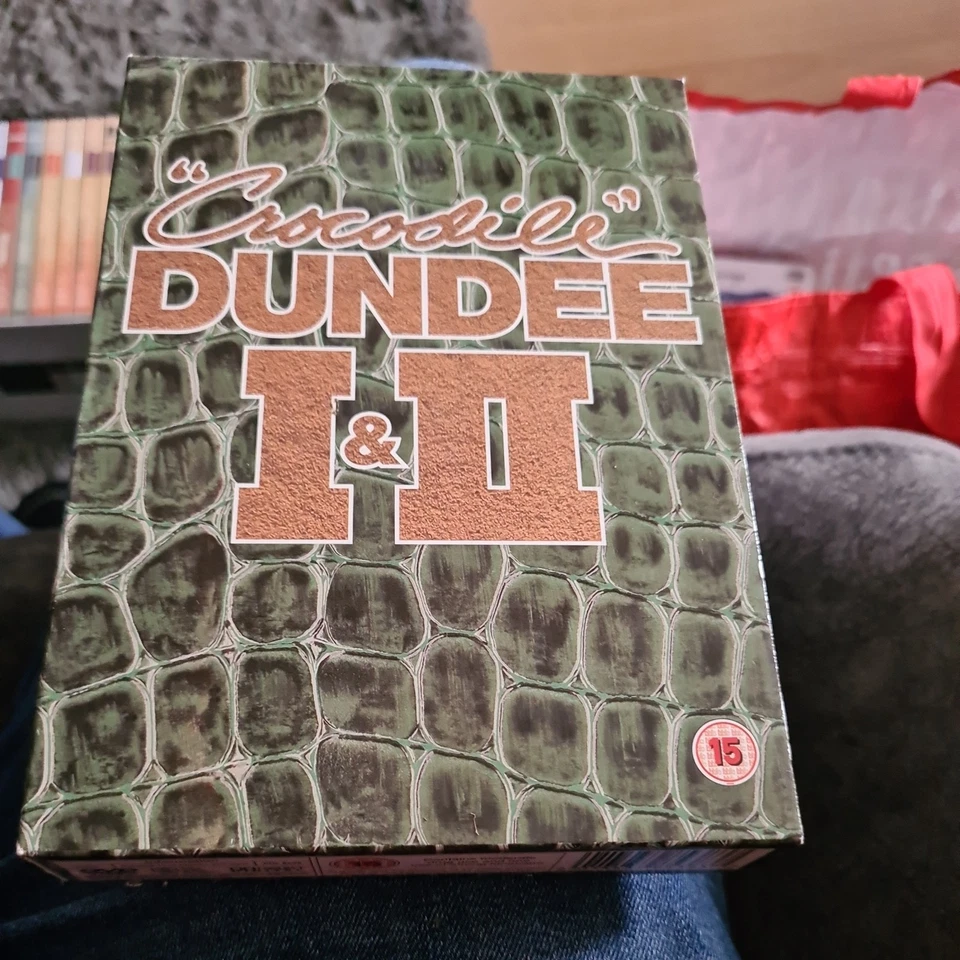 Crocodile Dundee 1 & 2 - DVD Uncut Set Paul Hogan Comedy Region 2 UK - Image 1 of 1