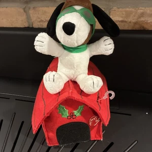 Snoopy auf Hundehütte Ace Pilot Sound & Bewegung spielt "Was ich an dir mag" FUNKTIONIERT - Bild 1 von 6
