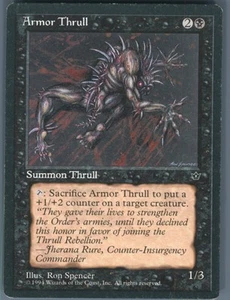 Magic the Gathering MTG Fallen Empires Armor Thrull (Spencer) # Buy 2 Get 1 - Picture 1 of 2