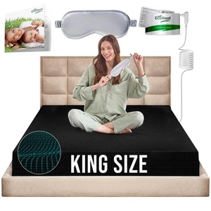 Earth Grounding Sheets King Size with 12% Silver Fiber & 4% Silk & 84% Organi... - Picture 1 of 7