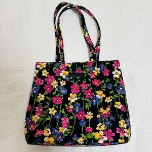 Vera Bradley Quilted Floral Shoulder Tote Bag women hand bag purse handle - Picture 1 of 24