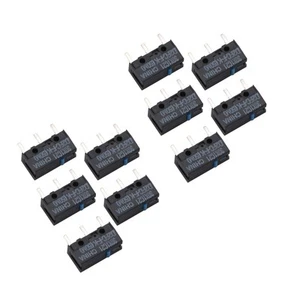 10Pack Original Genuine Micro Switch For Omron D2FC-F-K(50m) D2FC-F-K Mouse b - Photo 1/3