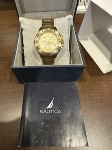 Nautica Golden Watch - Picture 1 of 7