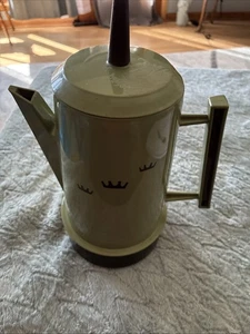 Vtg. Regal Poly Perk Coffee Pot Percolator Harvest Green 4-8 Cups- Works - Picture 1 of 4