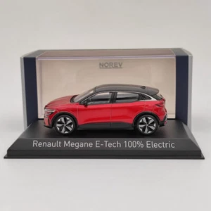 1/43 Norev Renault Megane E-Tech 100% Electric 2022 rot Diecast Modellauto - Bild 1 von 7