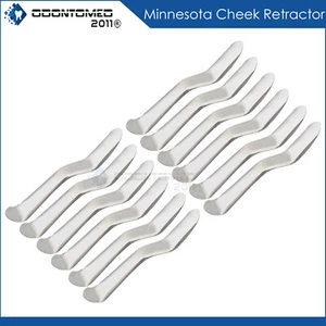Instrumento dental quirúrgico alemán con retractor de mejillas 12 Minnesota - Imagen 1 de 4