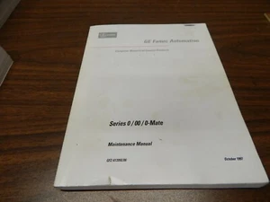 GE Fanuc Series 0, 00 Maintenance Manual GFZ/61395E/06 - Picture 1 of 4