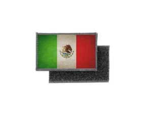 Flag patch printed badge country vintage mexico - Picture 1 of 1