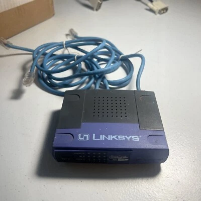Linksys EZXS55W ver.4 5-port Fast Ethernet Workgroup Switch GEB1040 NoAC Adapter - Image 1 of 3