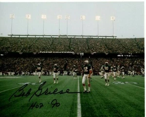 BOB GRIESE Signed 8x10 NFL MIAMI DOLPHINS Photo w/ Hologram COA - Picture 1 of 2