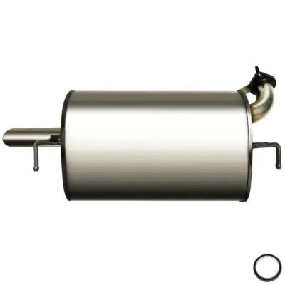 Stainless Steel Muffler fits: 1997 - 2001 Toyota Camry 2002 - 2003 Toyota Solara - Image 1 of 4