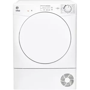 Hoover HLE C8LF Condenser Tumble Dryer - White - 8kg - Freestanding - Picture 1 of 6