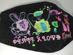 Handmade cotton mask, Support Cancer Survivor mask with Filtrete filter inside - Picture 1 of 4