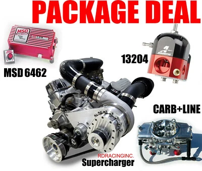 SISTEMA DE SOBREALIMENTADOR TORQSTORM PARA COMBO BIG BLOCK CHEVY ARP-K-GMBBC-SWP-DS Foto 1 de 2