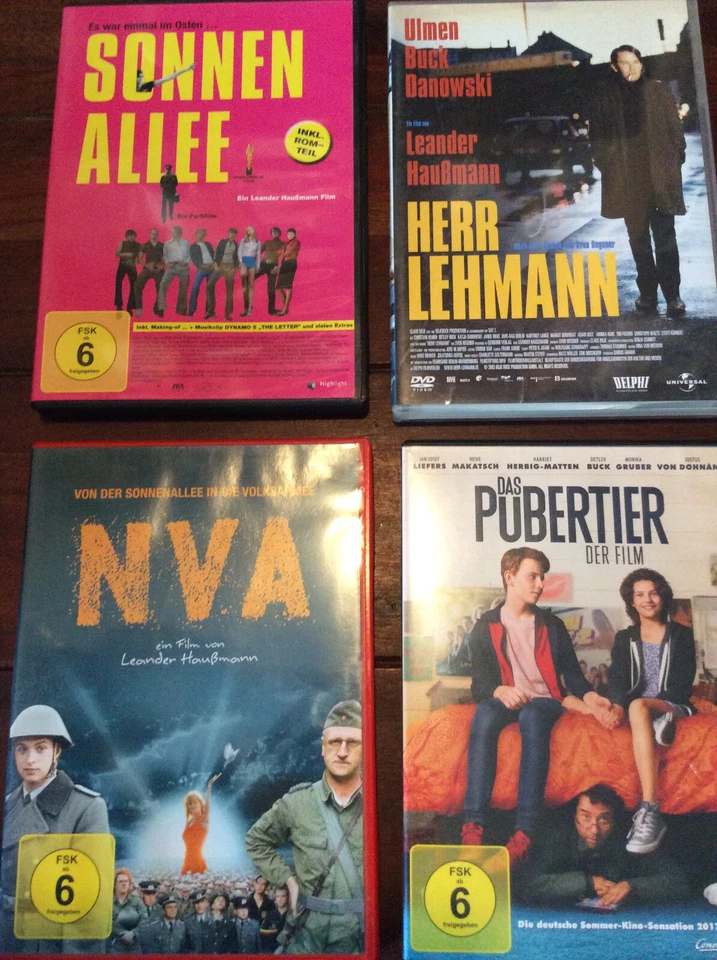 Leander Haußmann [4 DVD] Das Pubertier + NVA + Herr Lehmann + Sonnenallee - Bild 1 von 1