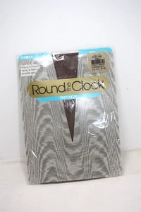 Vintage Pantyhose Round the Clock Control Top Stretch Sheer Size C Satin Taupe - Picture 1 of 3