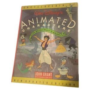 Disney’s Encyclopedia of Animated Characters From Mickey Mouse - Aladdin 1993 HC - Imagen 1 de 4