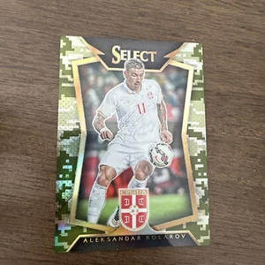 2015-16 PANINI SELECT SOCCER ALEKSANDAR KOLAROV CAMO PRIZM *LOW NUMBER* - Picture 1 of 2