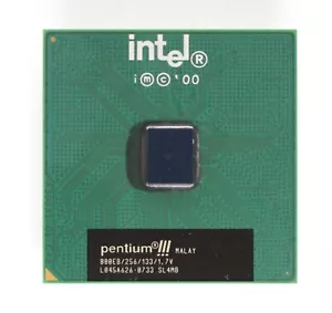 Socket 370 CPU - Intel Pentium III 800EB - 800MHz - SL4MB - Coppermine - TESTED - Picture 1 of 2